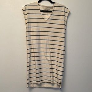 Madewell striped casual dress